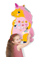 Magnetic Unicorn Wall Chalkboard