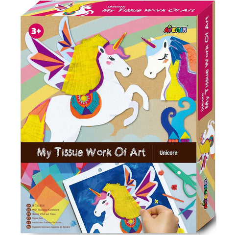 Unicorn Tissue Art