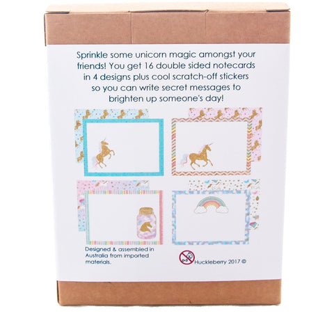 Secret Reveal Unicorn Note Cards - Finding Unicorns