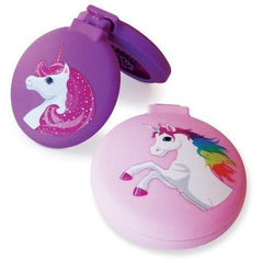 Unicorn Compact Mirror / Hairbrush - Finding Unicorns