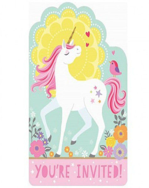 Unicorn Party Invites &amp; Cards