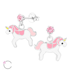 Dangle Unicorn Earrings