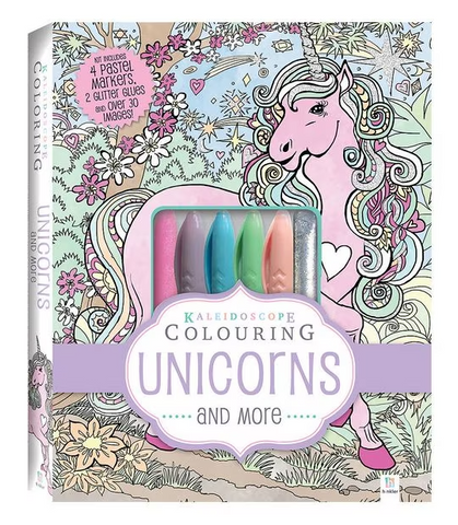 Pastel Unicorn Colouring Book