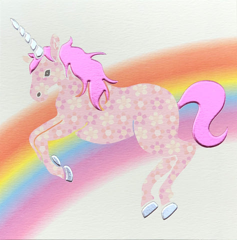 Unicorn Birthday Card