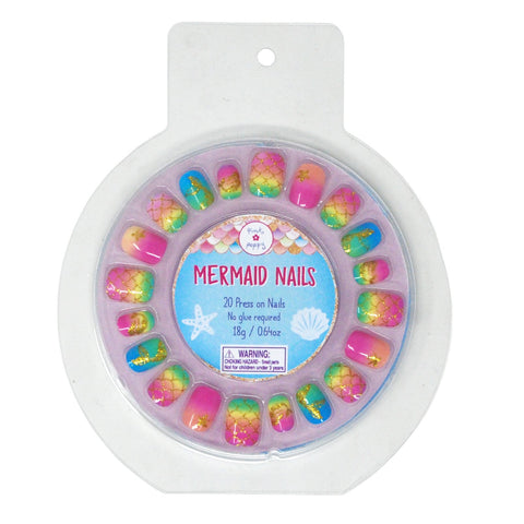 Press-On Mermaid Nails