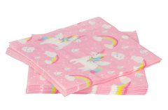 Rainbow Unicorn Party Napkins