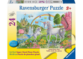 Prancing Unicorns Super Sized Floor Puzzle