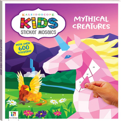 Mythical Creatures Sticker Mosaic Book