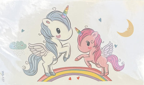 Temporary Unicorn Tattoos