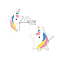 Unicorn Star Earrings