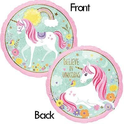 'Believe in Unicorns' Balloon - Finding Unicorns