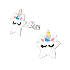 Unicorn Star Stud Earrings - Finding Unicorns