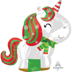 Christmas Unicorn Balloon - Finding Unicorns