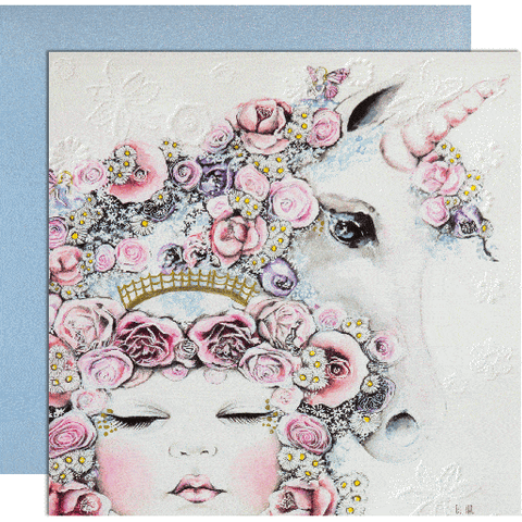 Fantasia Unicorn Greeting Card - Finding Unicorns