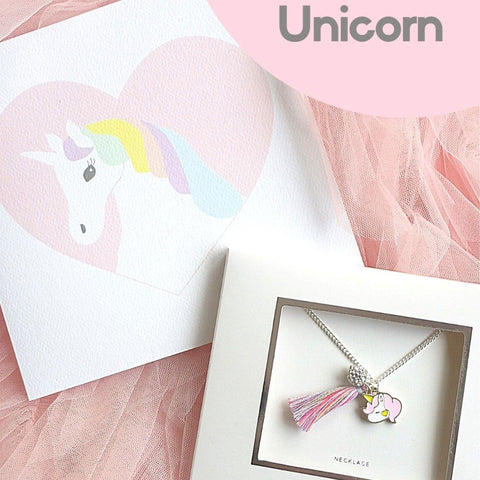 Rainbow Unicorn Necklace