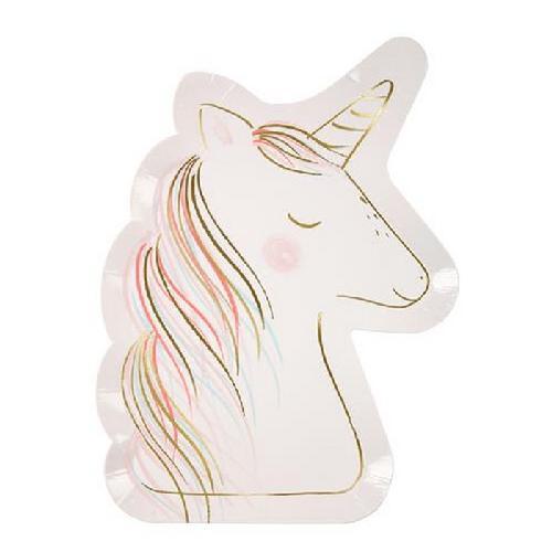 Meri Meri Unicorn Party Plates