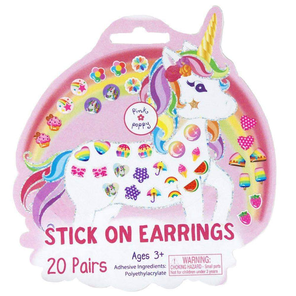 Unicorn Sweets Stick on Earrings