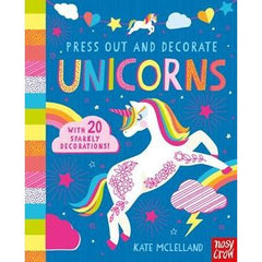 Press Out and Decorate Unicorns Book - Finding Unicorns