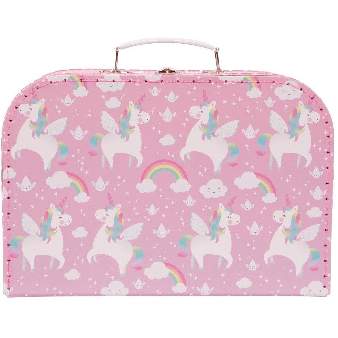 Ombre unicorn suitcase 2025