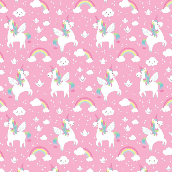 Rainbow Unicorn Wrapping Paper
