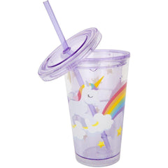 Unicorn Wonderland Glitter Drink Tumbler - Finding Unicorns