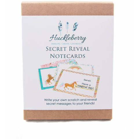 Secret Reveal Unicorn Note Cards - Finding Unicorns