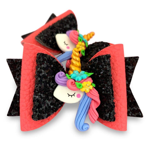 Watermelon Unicorn Bow - Finding Unicorns